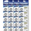 Pack de 20 Piles CR1632 3 V lithium de montre