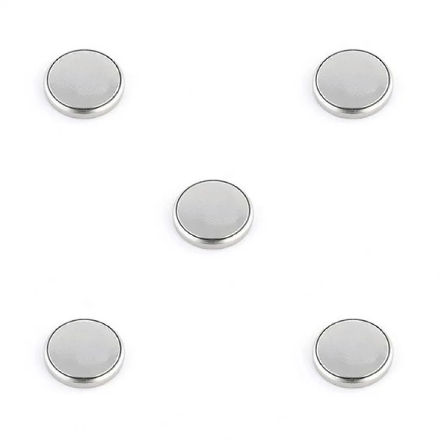 Pack de 5 Piles CR1216 3 V lithium montre
