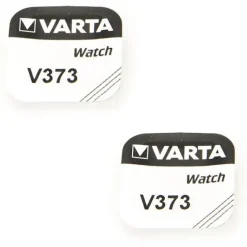 Pack de 2 Piles pour montre 373 1,55 V alcaline Varta