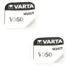 Pack de 2 Piles 350 1,55 V alcaline Varta pour montre