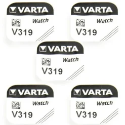 Pack de 5 Piles Varta 1.55 V alcaline 319 montre