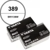 Pack de 20 Piles Varta 1,55 V alcaline 389 pour montre