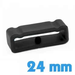 Passant de Montre Connectée SUUNTO / POLAR Silicone Noir