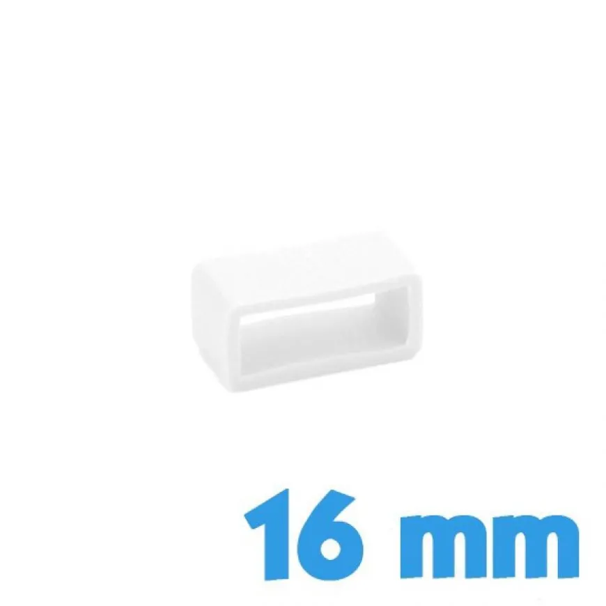 Passant de montre 16 mm - Blanc