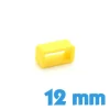 Passant de montre 12 mm Jaune