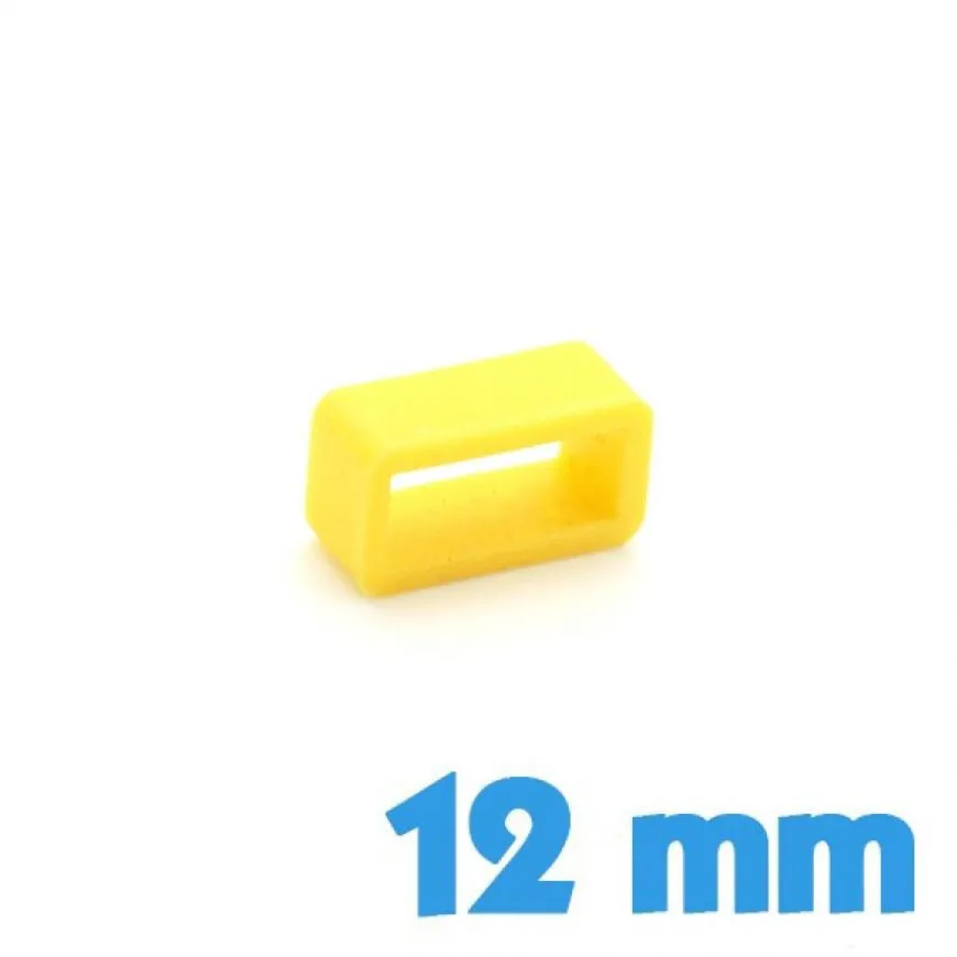 Passant de montre 12 mm Jaune