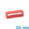 Passant de montre 20 mm  - Rouge