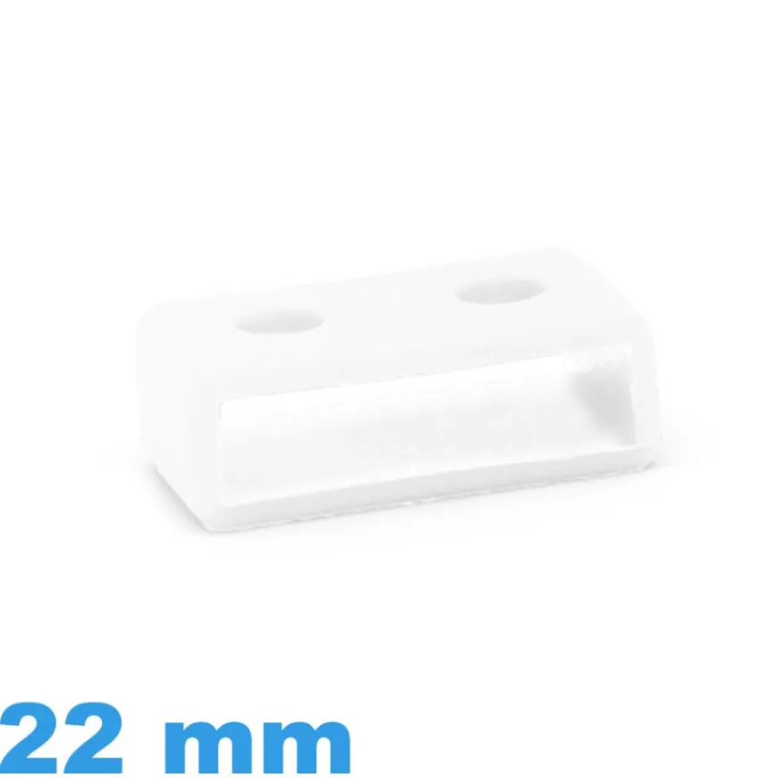 Passant Montre compatible Casio G Shock 22 mm Silicone Blanc