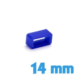 Passant pour bracelet 14 mm Bleu