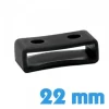 Passant pour Montre GShock Silicone Noir 22 mm