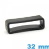 Passant pour montre Plastique 32 mm  - Noir
