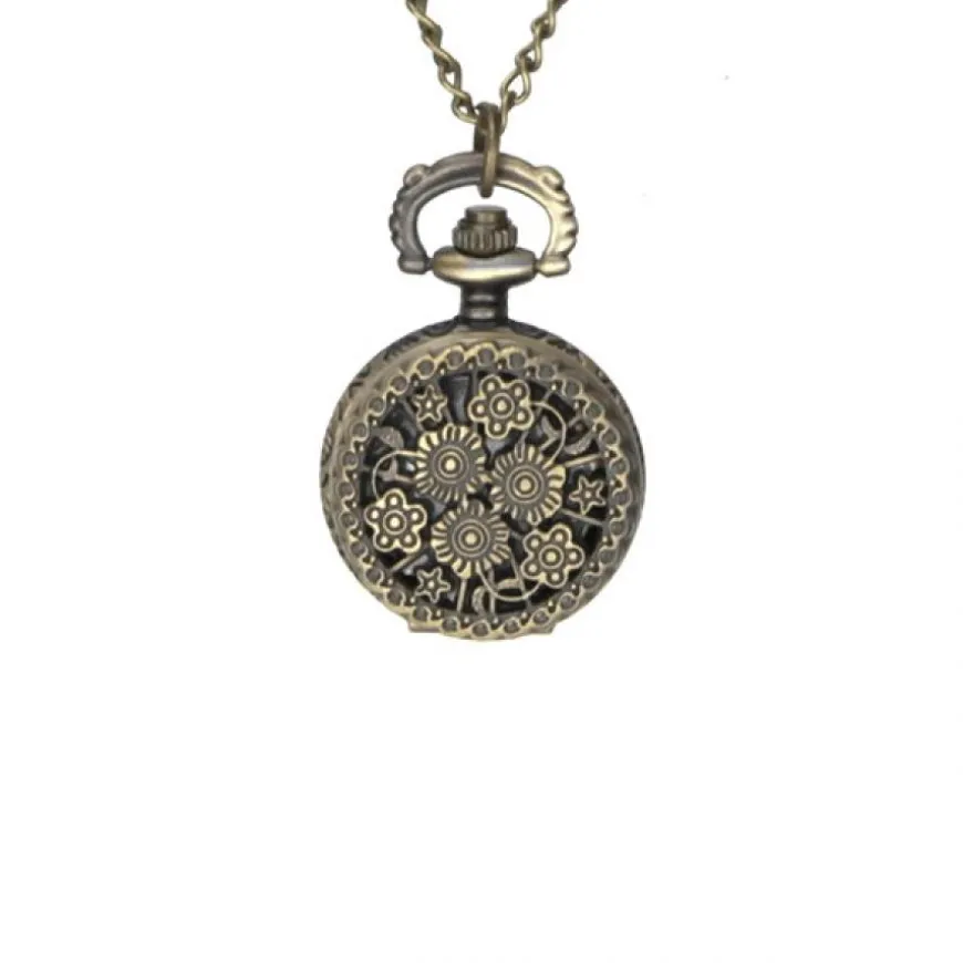 Pendentif montre mignonne fleur pas chère