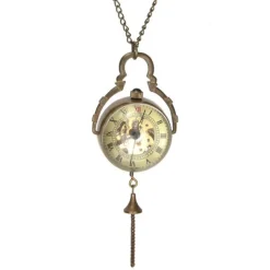 Pendentif montre pour femme vintage chiffre romain