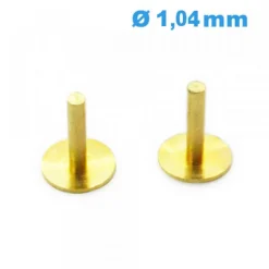 Pied pour Cadran de Montre pas cher Lot de 2 - Diamètre 1.04 mm