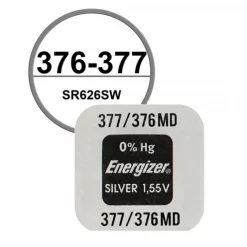 Pile Energizer pour Montre 377/376 Oxyde d'argent