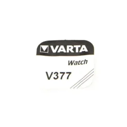 Pile pour Montre SR626SW 377 Varta 1,55V Oxyde d'argent