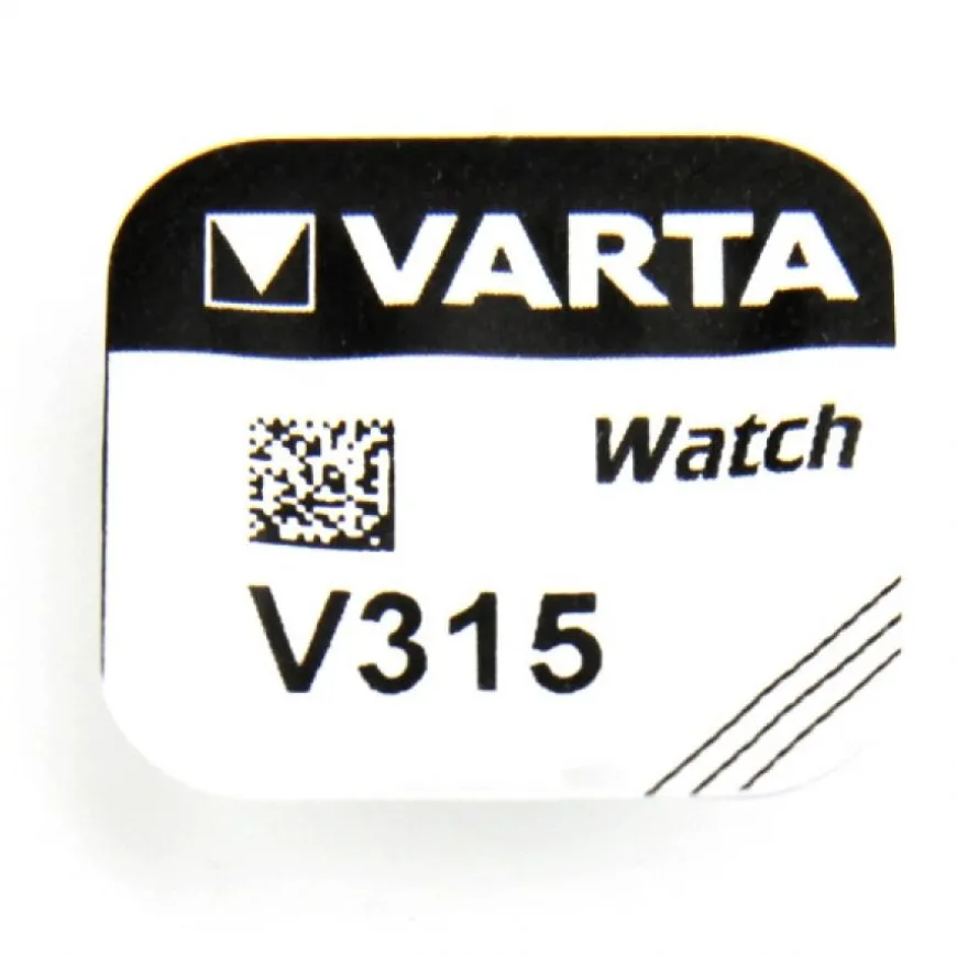 Pile pour montre 315 Varta alcaline 1.55 V