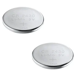 2 Piles CR2430 3 V lithium montre