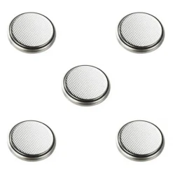 5 Piles lithium 3 V CR1632 pour montre