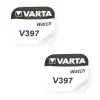 2 Piles 397 1,55 V Varta alcaline de montre