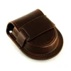 Pochette Montre gousset 48 mm- Brun Cuir PU