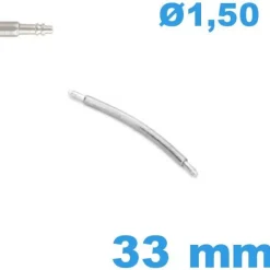 1 Pompe 33 mm arquée