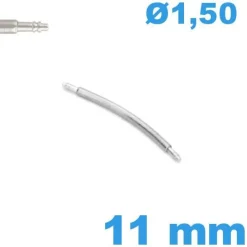 1 Pompe 11mm incurvée