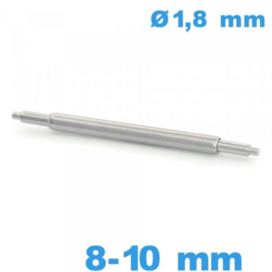 1 Pompe réparation bracelet montre 8 à 10 mm Téléscopique d :1,8 mm qualité Suisse