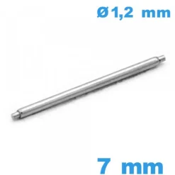1 Pompe Téléscopique Suisse 7 mm montre d :1,2 mm de marque ISOSWISS épaulement simple