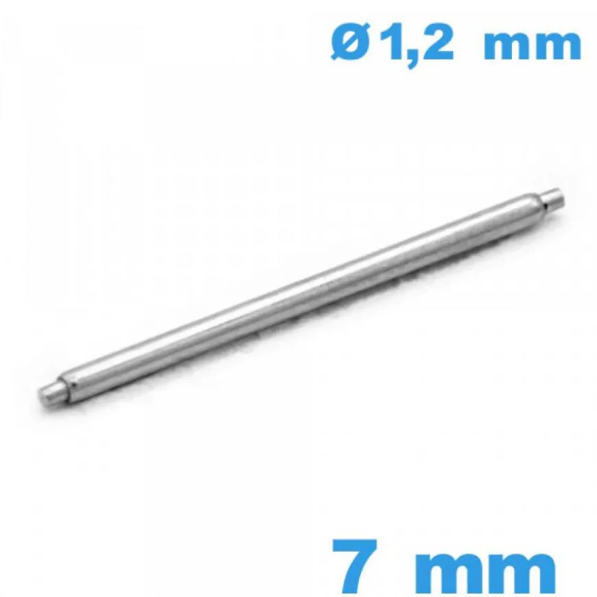 1 Pompe Téléscopique Suisse 7 mm montre d :1,2 mm de marque ISOSWISS épaulement simple
