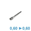 Rallonge tige de remontoir Tap 6 - 6 Swiss Made