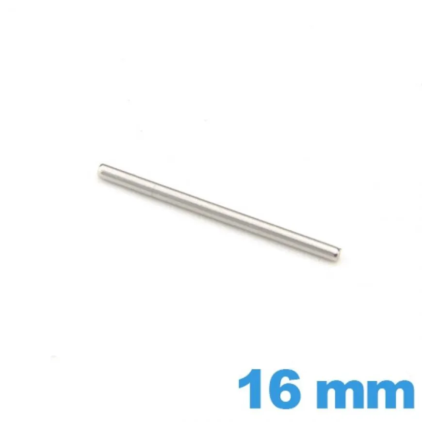 Tige cylindrique de montre Longueur : 16mm diamètre 1.0 mm