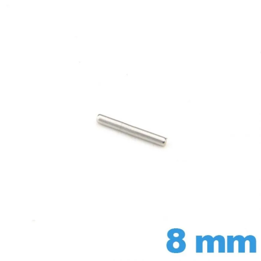 Tige cylindrique pas cher bracelet montre diamètre 1.0 mm Longueur : 8 mm