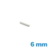 Tige droite   montre diamètre 1.0 mm Longueur : 6 mm