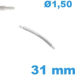1 Tige 31 mm courbée