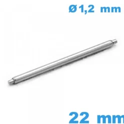 Tige pour Montre 22mm diam 1,2mm Épaulement Simple ISOSwiss