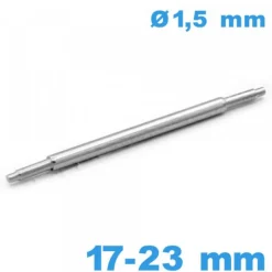 1 Tige à ressort bracelet montre 17 à 23 mm Extra téléscopique diam : 1,5 mm