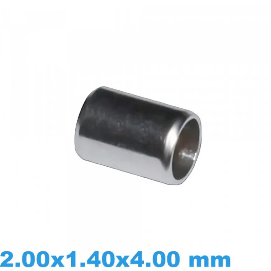 Tube de Boîtier de Montre pour Couronne 2.00x1.40x4.00 mm