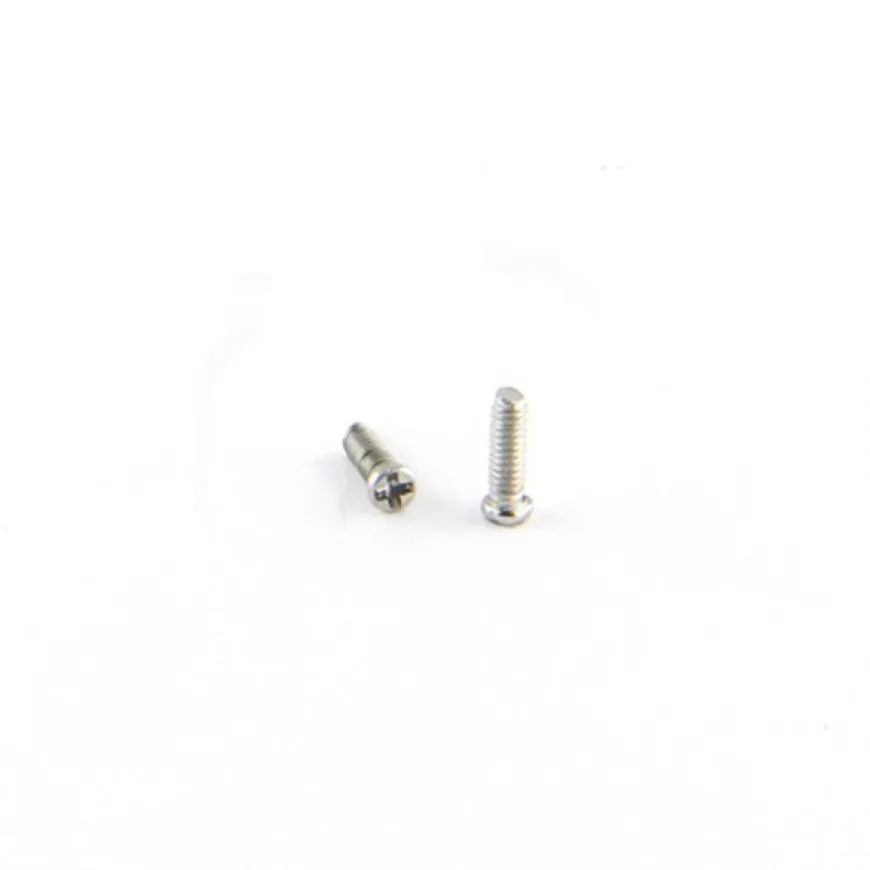 Vis de montre diam. 1,2 mm, h3,5 mm argenté